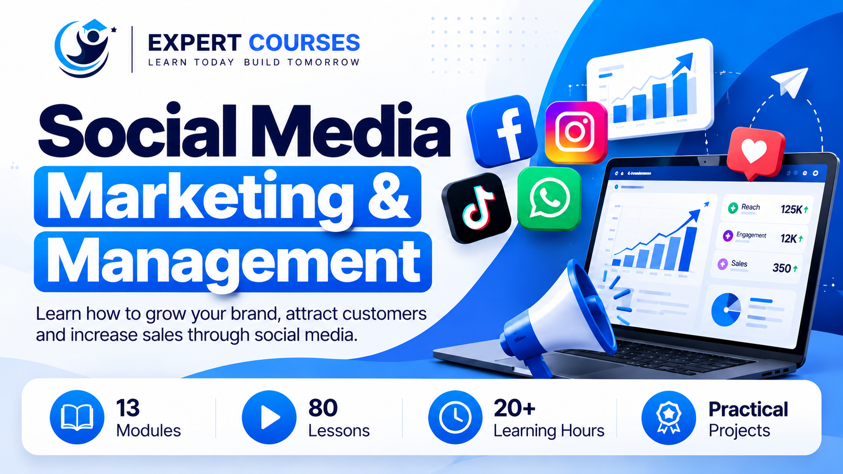 Social Media Marketing & Management Masterclass